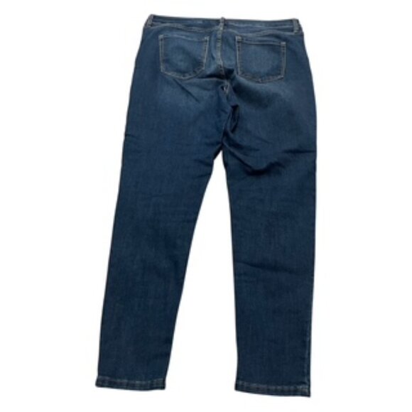 Nine West Women’s Jeans Size 14 Super Skinny Dark Wash Denim Pants - Picture 6 of 10